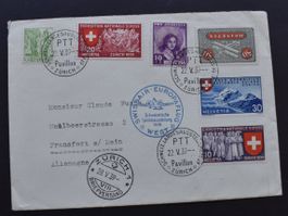 Flugpost Europaflug 1939   B1208ST