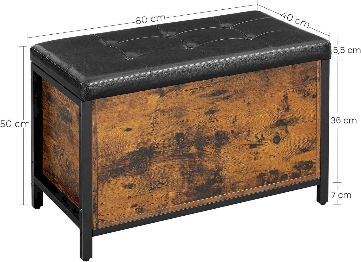 Bancs: VASAGLE Vintage Schuhbank – Neuf avec emballage d'origine à Bottighofen par zaap 2