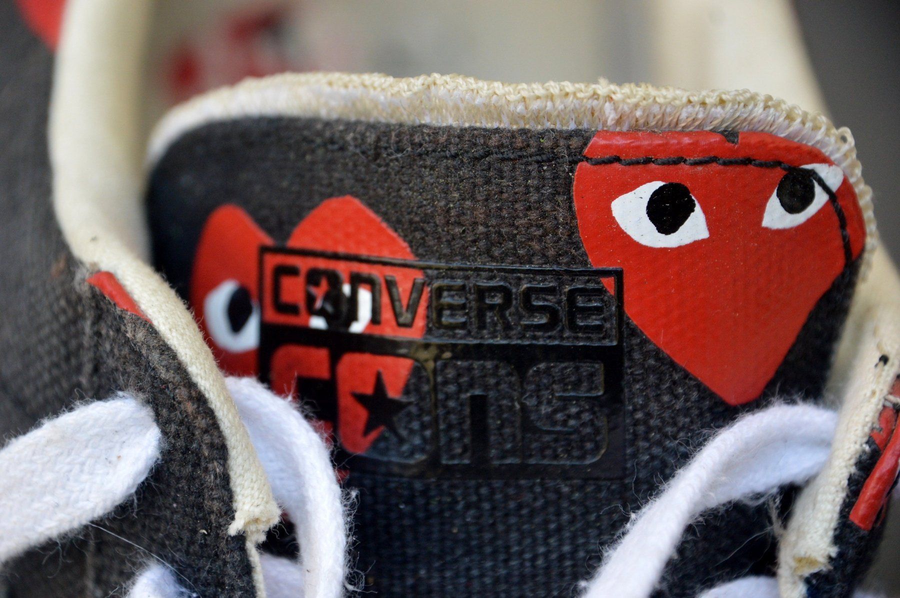 Converse Scarpe da uomo: Sneakers Converse x Play Comme Des Garcons 38.5 – Usato da Collonges venduto da Auganien 4
