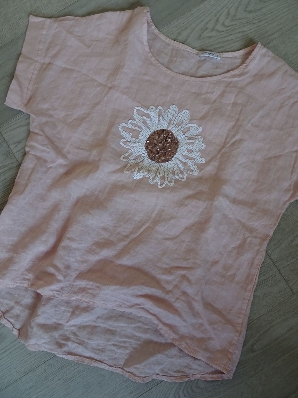 Tops: Leinen Top puder rosa  Gr. 44 – Neu (gemäss Beschreibung) aus Winterthur von Riiita 1
