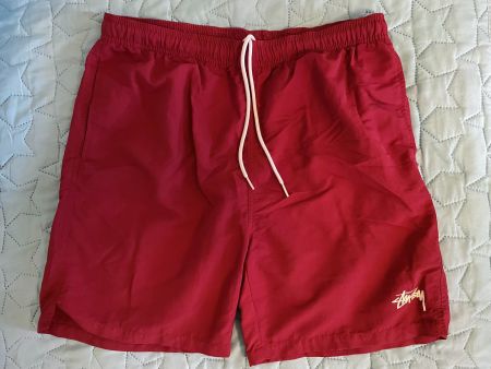 Stüssy - Red Swim Shorts