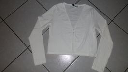 Damen-Jäckchen weiss, langarm / H&M / M