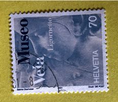 Nr.1023 GESTEMPELT Wiedereröffnung Museo Vela 2001  
