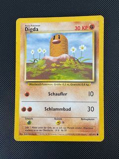 Pokémon Carte collezionabili: Diglett (Digda) Pokémon Base Set DE 47/102 – Usato da Dübendorf venduto da d_h_dlr5