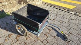Remorque à vélo pour déchéterie