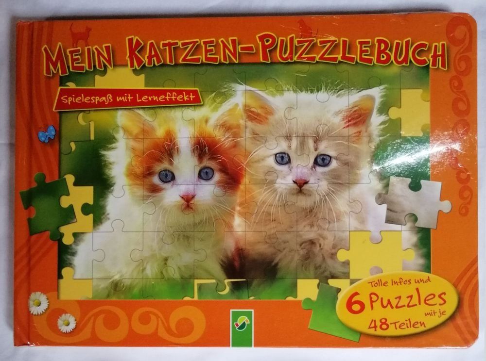 Puzzle: Puzzle  Katzen Puzzlebuch, NEU originalverpackt – Nuovo (secondo la descrizione) da Oberriet SG venduto da Atir47