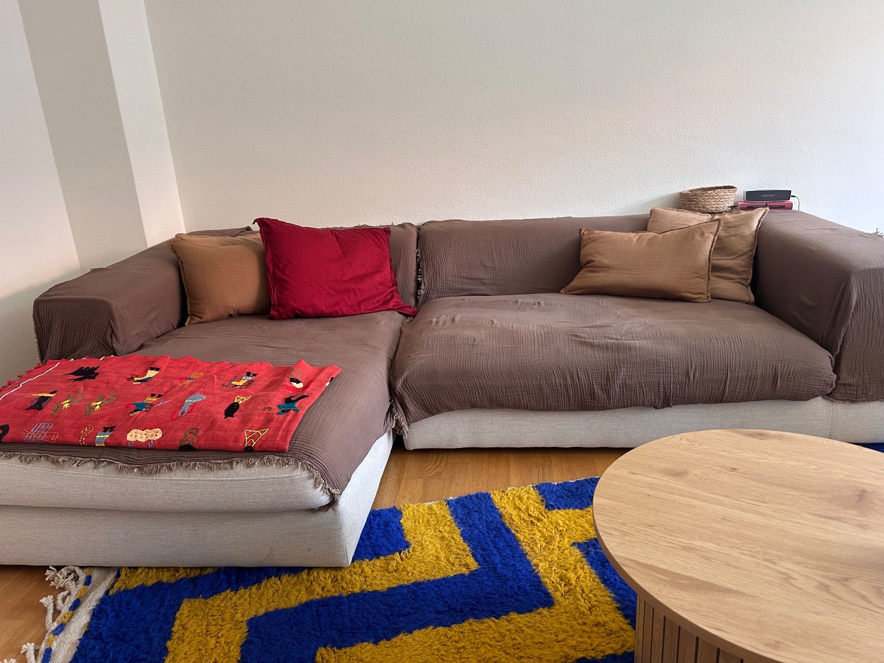Divani: Bequemes Ecksofa zu verschenken - Bezüge waschbar – Usato da Zürich venduto da Dtaesche