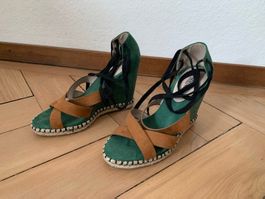 ESSENTIEL ANTWERP - Sandalette grün 38