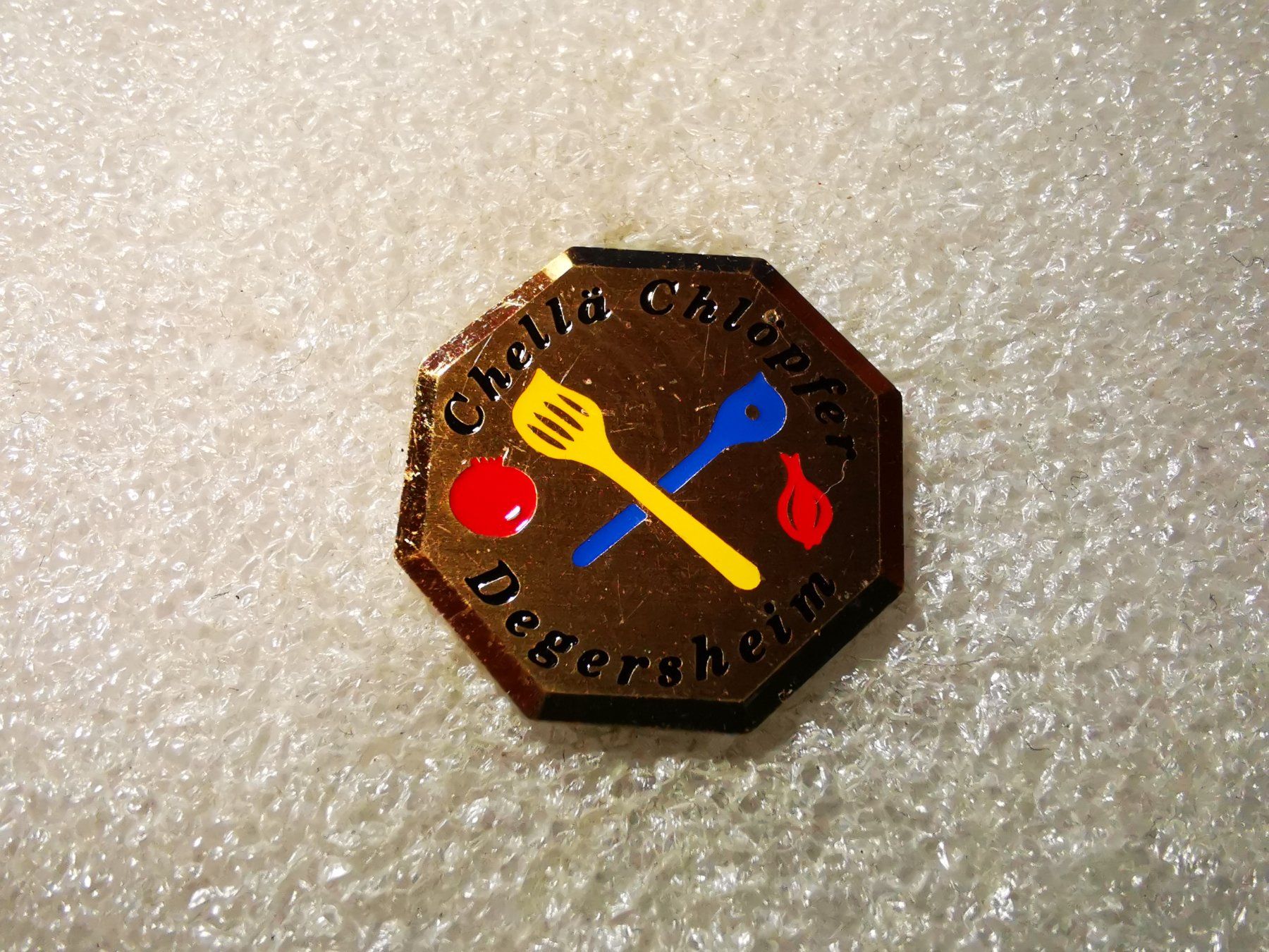Placchette & Badge: Ansteckpin 70: – Usato da Oppligen venduto da Pin-Fall-Shop