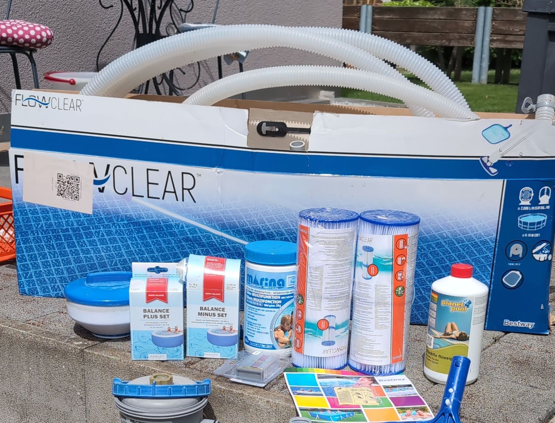 Piscine: Pool Zubehör Sommer-Set – Usato da Bassersdorf venduto da optimaniac