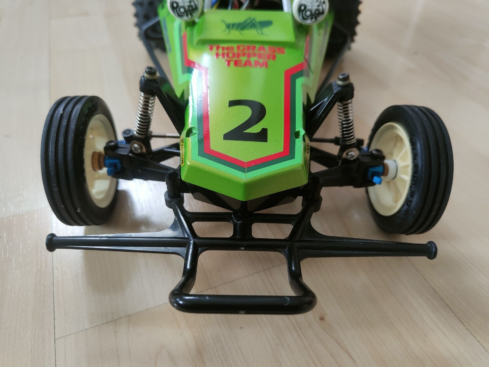 Tamiya Modellismo RC: Tamiya The Grasshopper Candy Green Edition – Nuovo (secondo la descrizione) da Reichenburg venduto da BEFunPower 1