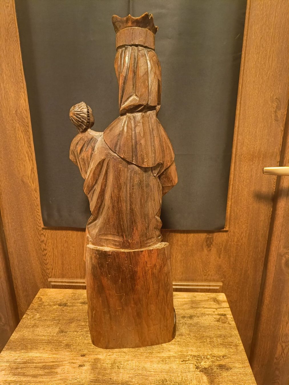 Sculptures & Statues: andgeschnitzte Madonna mit Jesuskind – D'occasion à Locarno par abosca 1