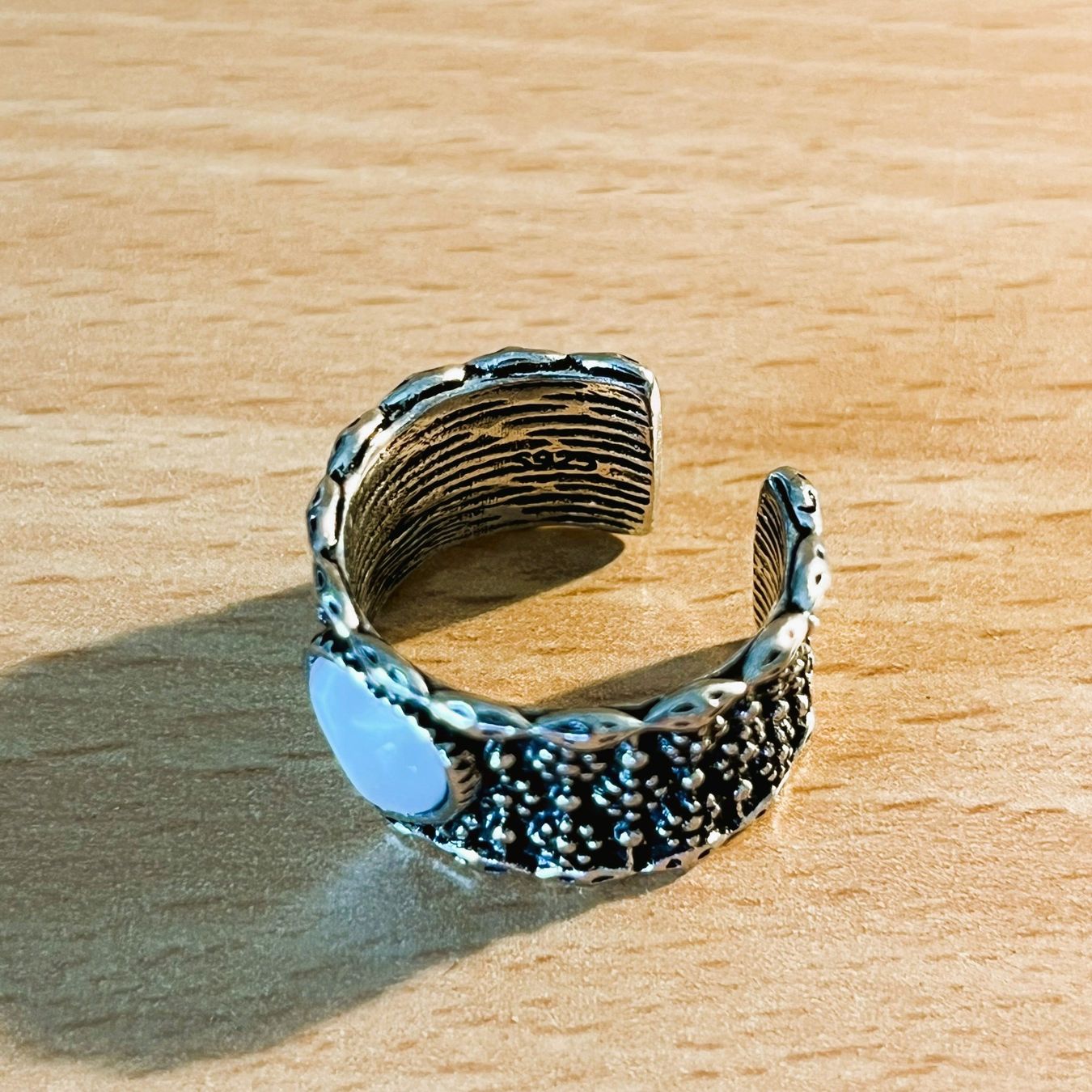 Anelli: Ring mit Herz Motiv - silberfarben – Nuovo (secondo la descrizione) da Amlikon-Bissegg venduto da riestig 3