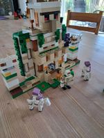 Lego Minecraft  die Eisengolem-festung