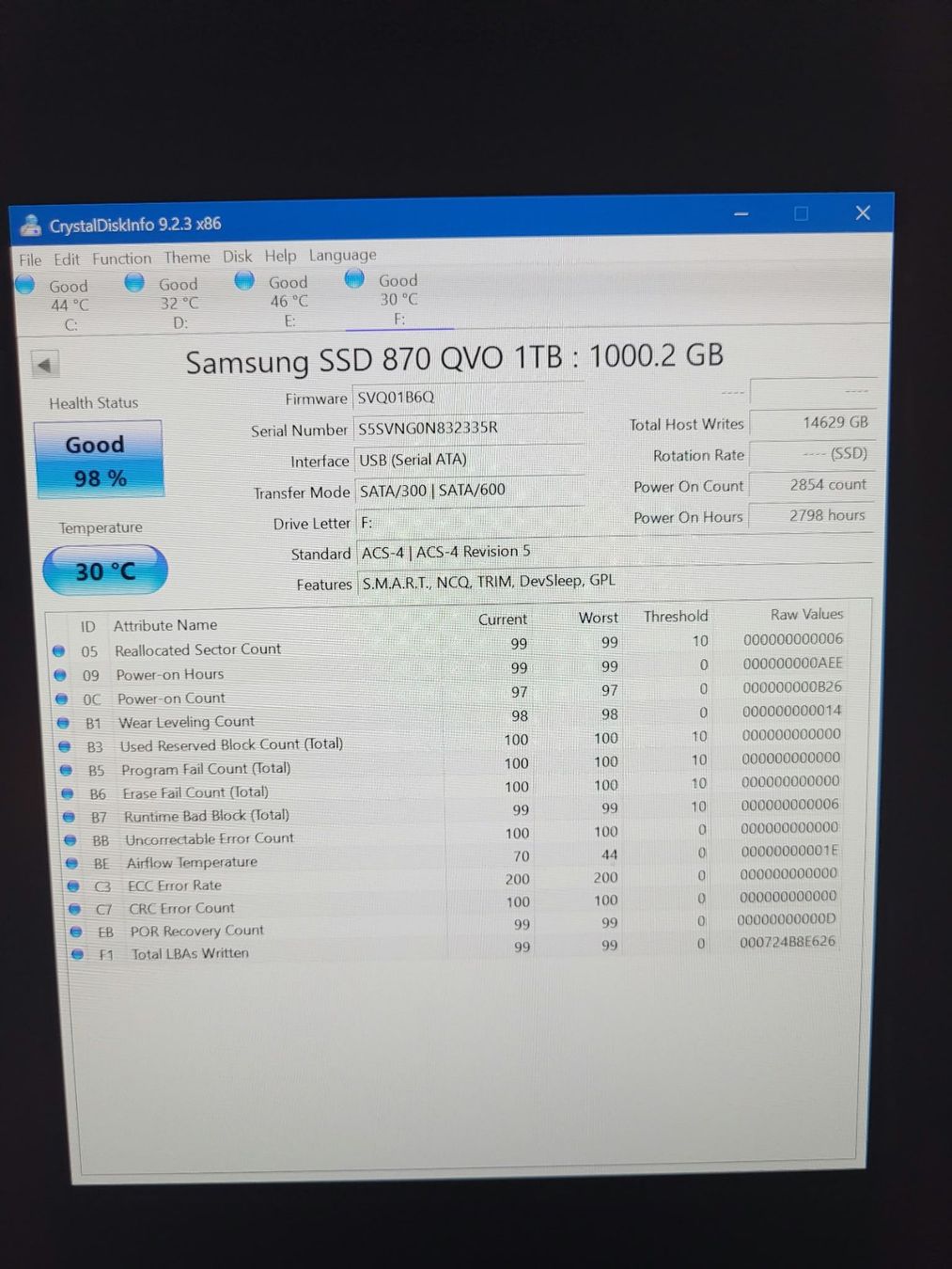 Harddisks: Goodram Px600 1TB SSD m.2 SATA – Gebraucht aus Unterengstringen von CyberCore 1