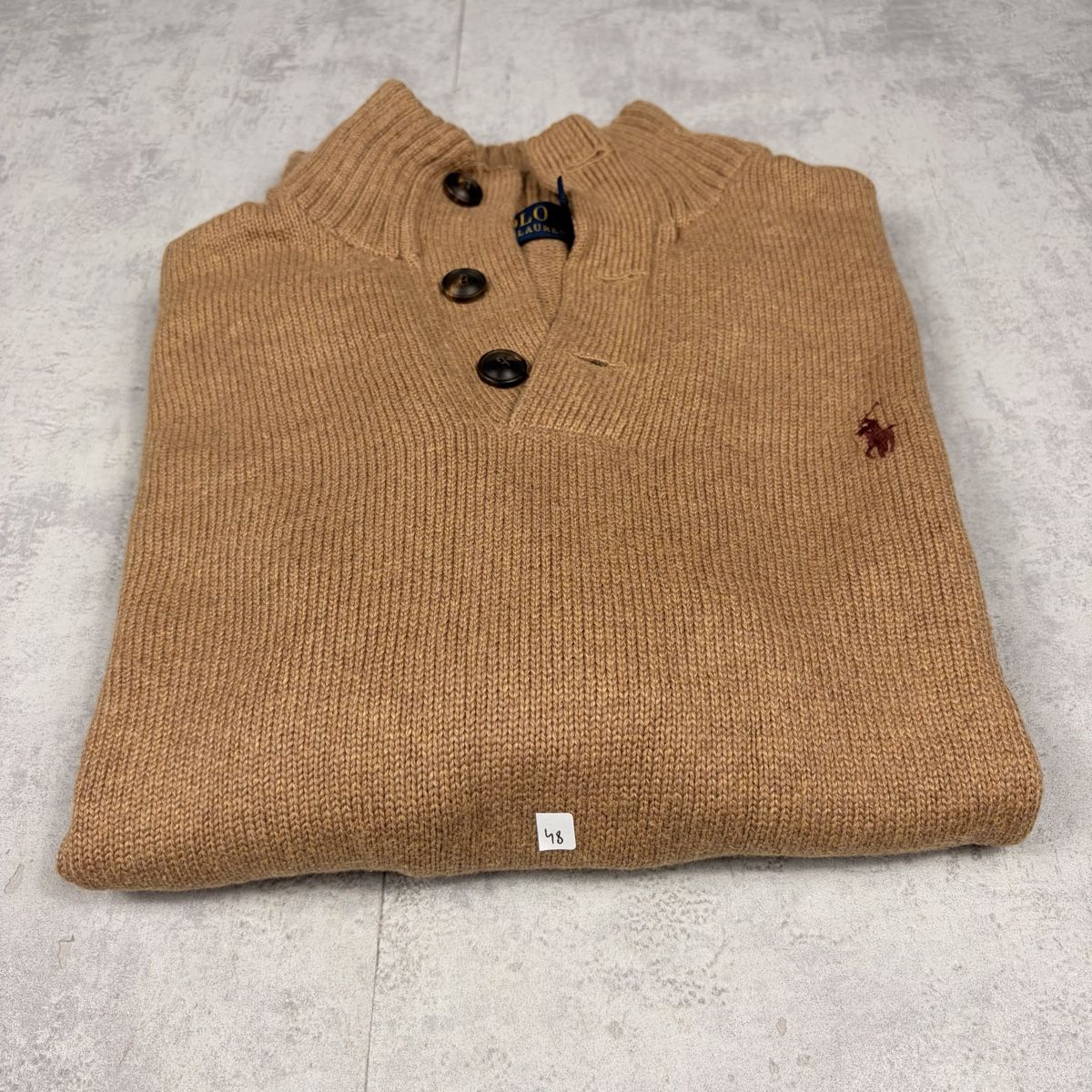 Ralph Lauren Maglioni & Felpe: Pull en maille marron / cannelle Polo Ralph Lauren - TailleM – Usato da Neuchâtel venduto da aliceguins 9