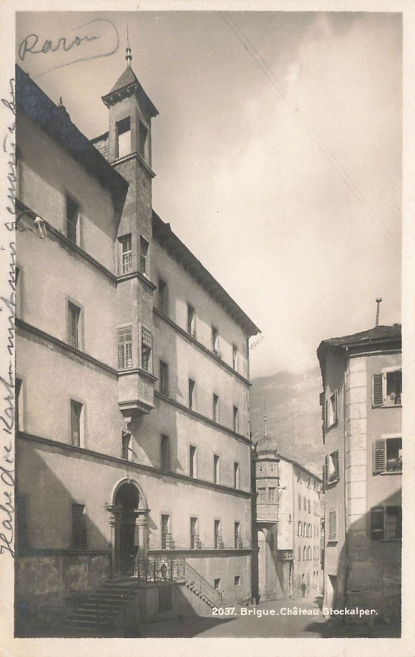 Cartoline postali: Brig (VS) Stockalperschloss – Usato da Biasca venduto da Blenio71