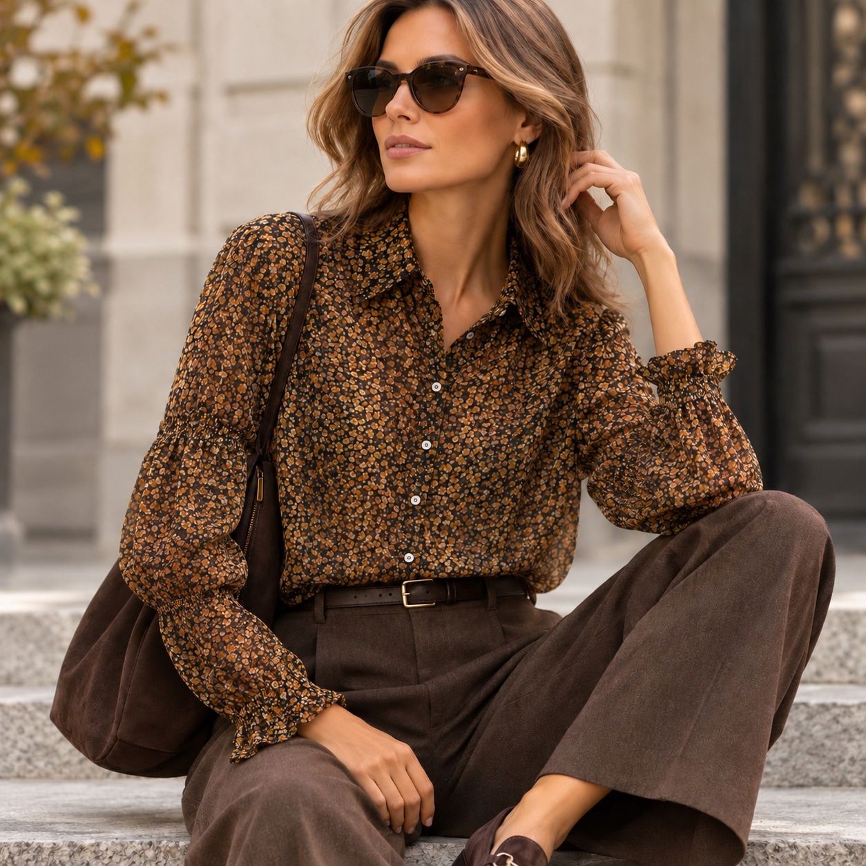 Zara Chemisiers: ZARA Hemd Bluse Hemdbluse mit Puffärmel Gr.38-40 – Neuf (Voir description) à Rotkreuz par beltraum