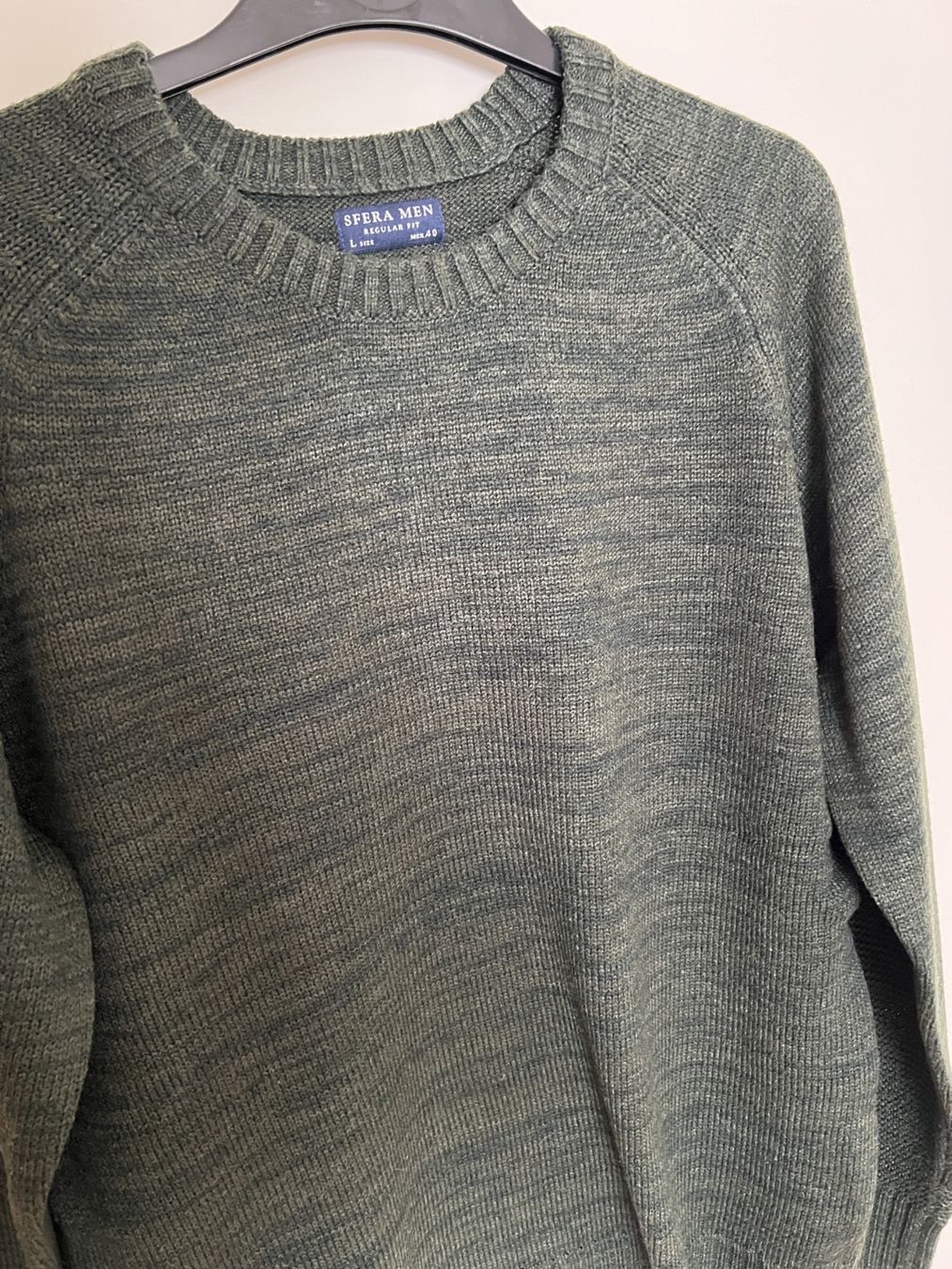 Pullover & Sweatshirts: SFERA MEN REGULAR FIT Pullover Khaki L / 40 – Gebraucht aus Horgen von linuxrp 2