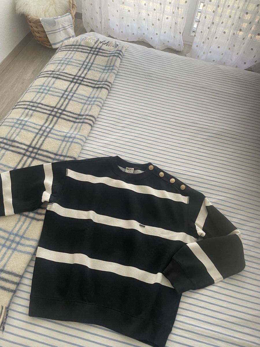 Pepe Jeans Maglioni & Felpe: Pepe Jeans Pullover gestreift schwarz. S. Neu  – Nuovo (secondo la descrizione) da Dübendorf venduto da jlu_r7hz 8