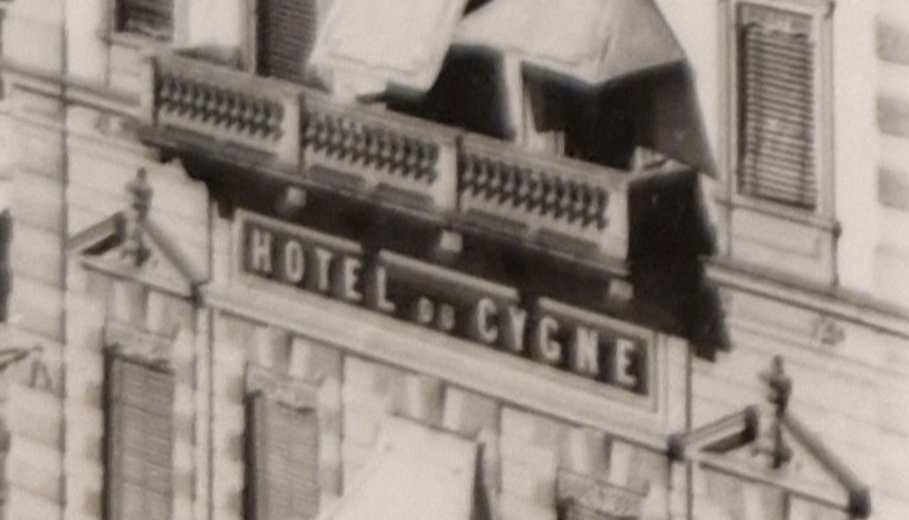 Ansichtskarten: Hotel Schwanen/Cygne Luzern – Gebraucht aus Ebikon von Donar50 1