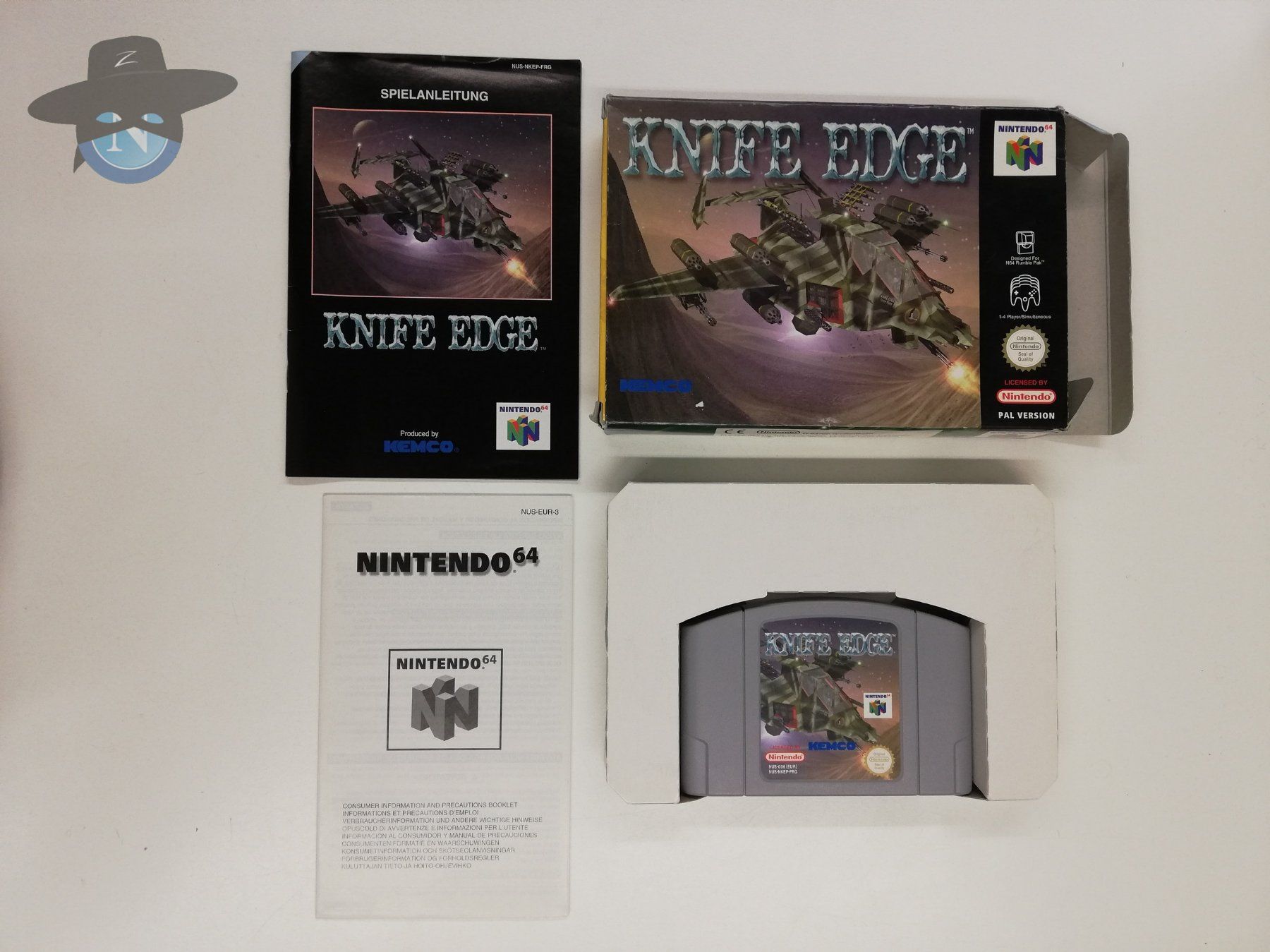 Nintendo Giochi: Knife Edge / Nintendo 64 N64 – Usato da St. Gallen venduto da zorro_dc 6