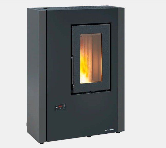 Schwedenöfen: Poêle à granulés étroit ventilé Luisella Maxi Extraflame – Neu und originalverpackt aus Lausanne von UniDecoCasa 1