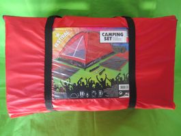 CAMPING SET Openair Festival Set 2 Personen Zelt Fabrikneu