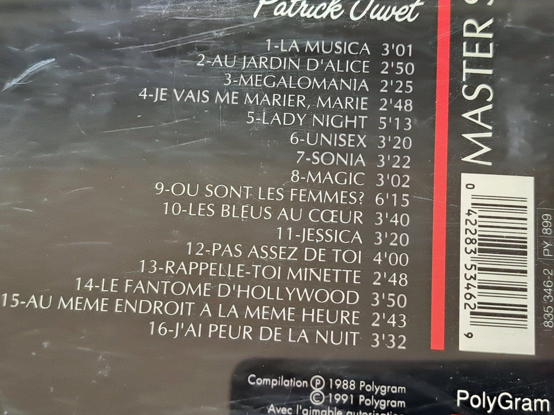 CD: Cd Master Série Patrick Juvet  – Usato da Pully venduto da bro_n52j 2