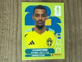Panini FIFA WM 2026 Sticker Alexander Isak SWE 19