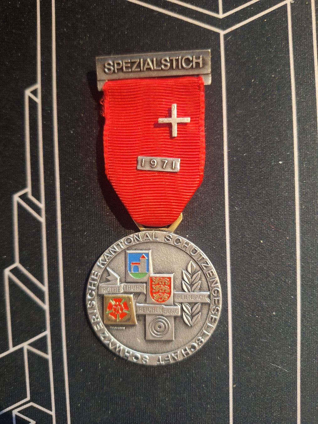Medaglie: Spezialstich Medaille 1971 – Usato da Menzingen venduto da jon_kny7