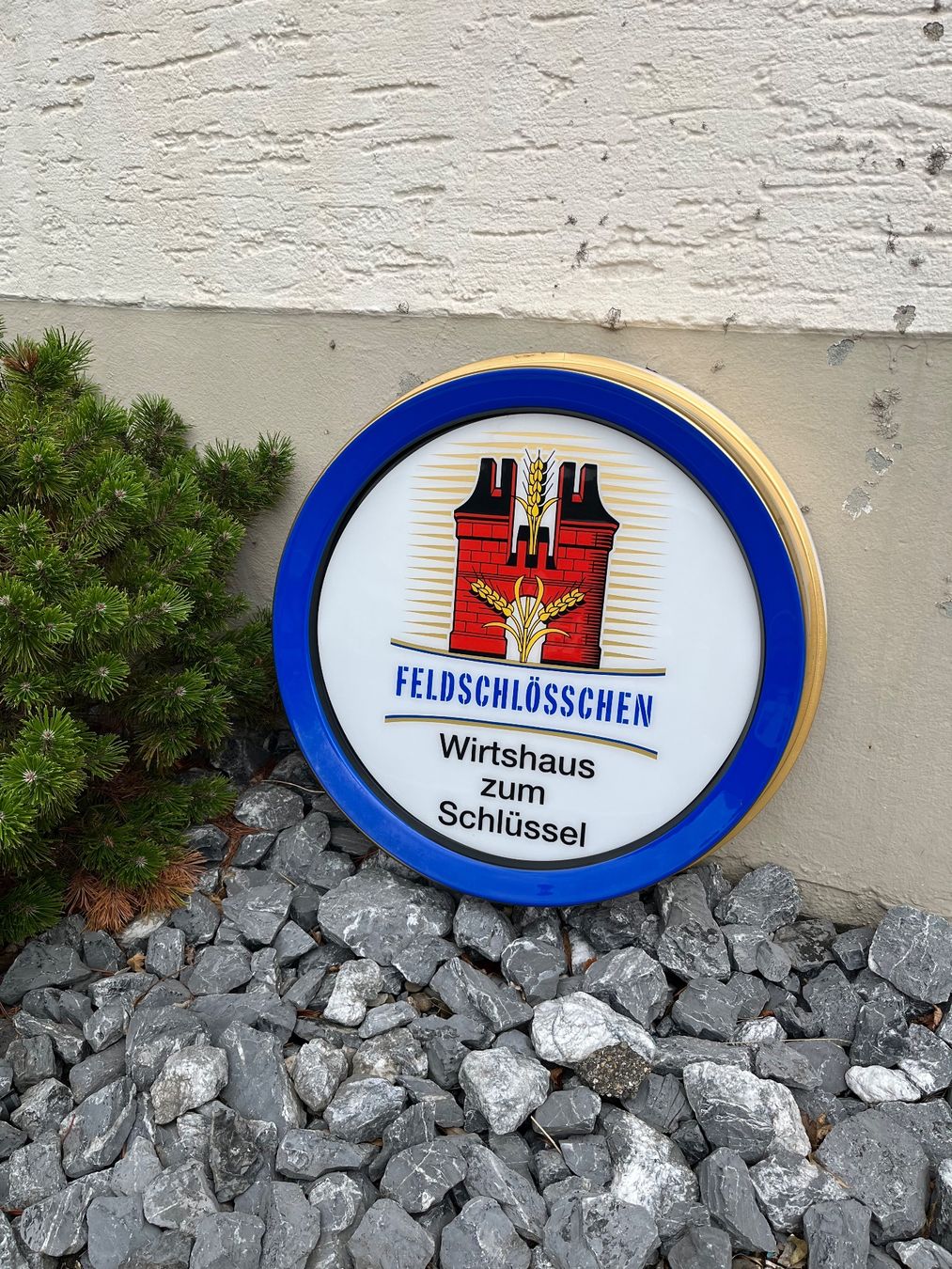 Feldschlösschen Insegne: Feldschlösschen - Leuchtreklame-Schild – Usato da Erlinsbach venduto da Stu-ff 2