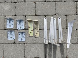 Verschiedene Metallwinkel