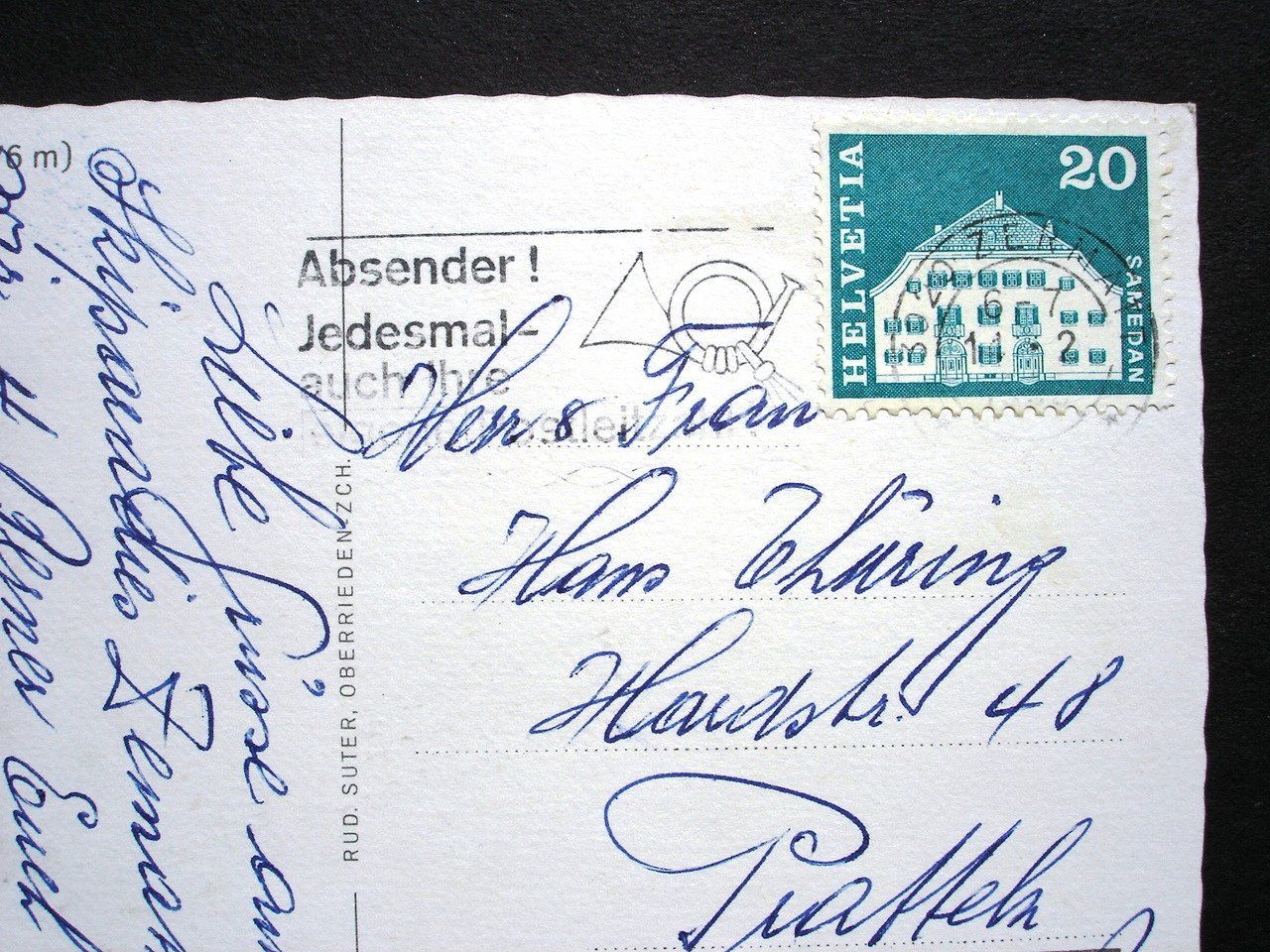 Cartes postales: ZERMATT Winkelmatten im Winter – D'occasion à Jona par philajona 1