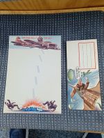 Propaganda Litho Brief / US Army Bombenabwurf über Berlin..