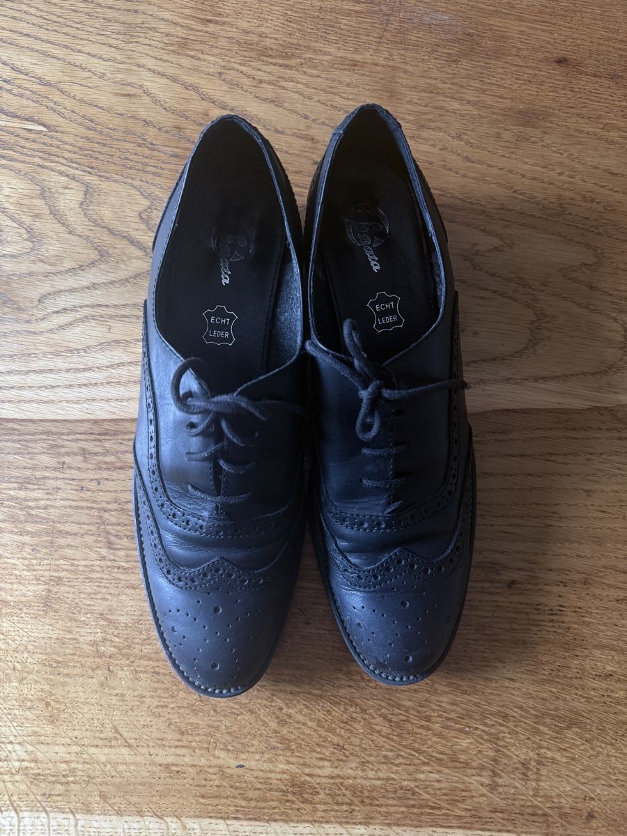 Herrenschuhe: Halbschuhe Bata Gr.40 – Gebraucht aus Siebnen von koschitoschi