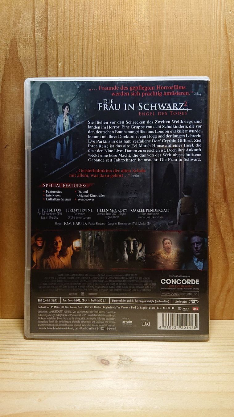 Alle DVDs: DIE FRAU IN SCHWARZ 2 Engel des Todes DVD – Gebraucht aus Wilderswil von Exebub 1