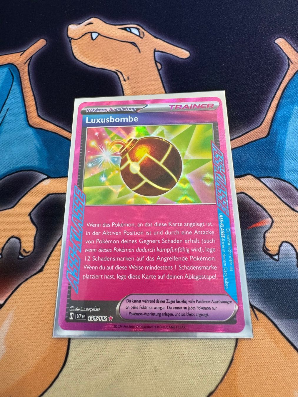 Pokémon Carte collezionabili: Luxusbombe (SCR 134) - Stellarkrone – Nuovo (secondo la descrizione) da Bülach venduto da Pfrenzel