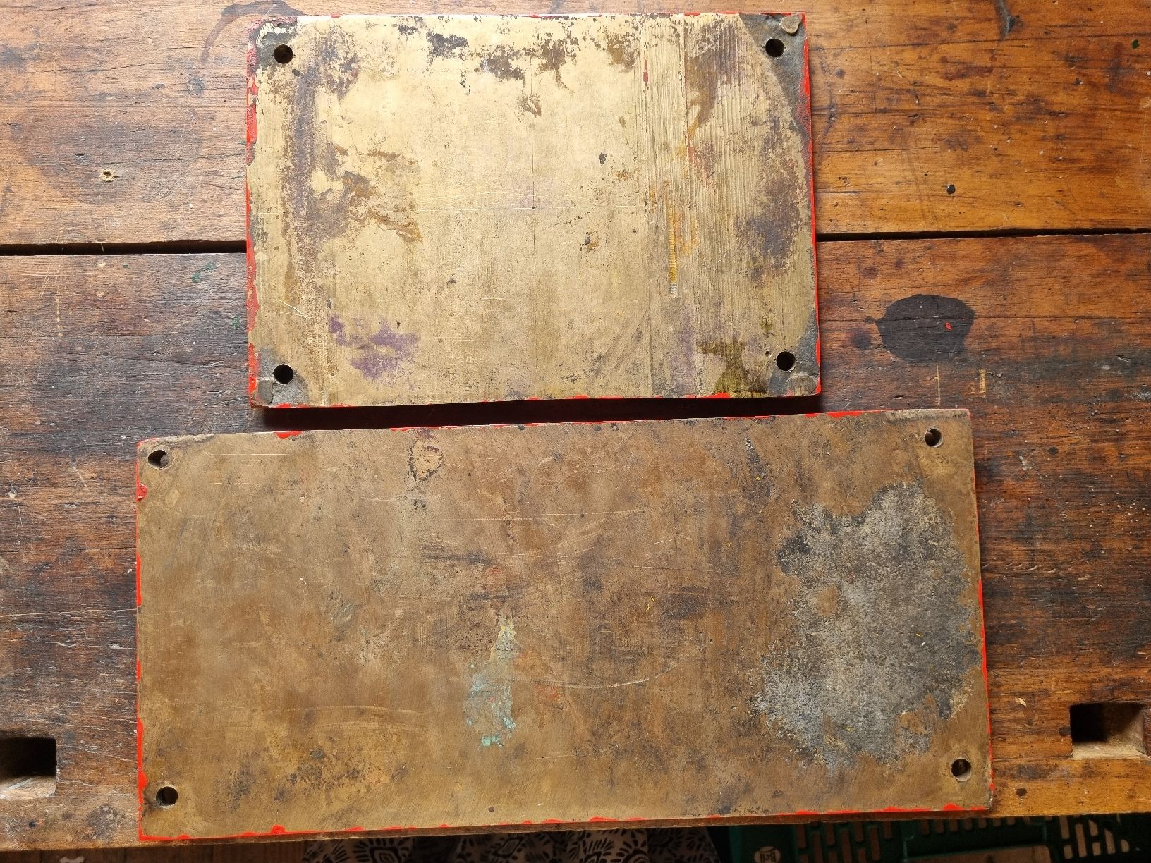 SBB/CFF/FFS Schilder: Originale historische Messingschilder  – Gebraucht aus Krauchthal von sal_5s6b 1