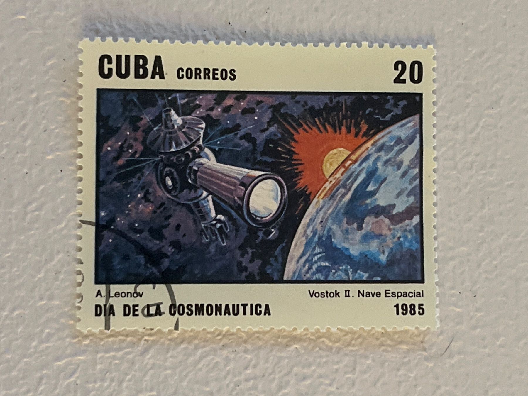 Tutti i francobolli: Cuba Briefmarke - space – Usato da Chiasso venduto da AzenYa