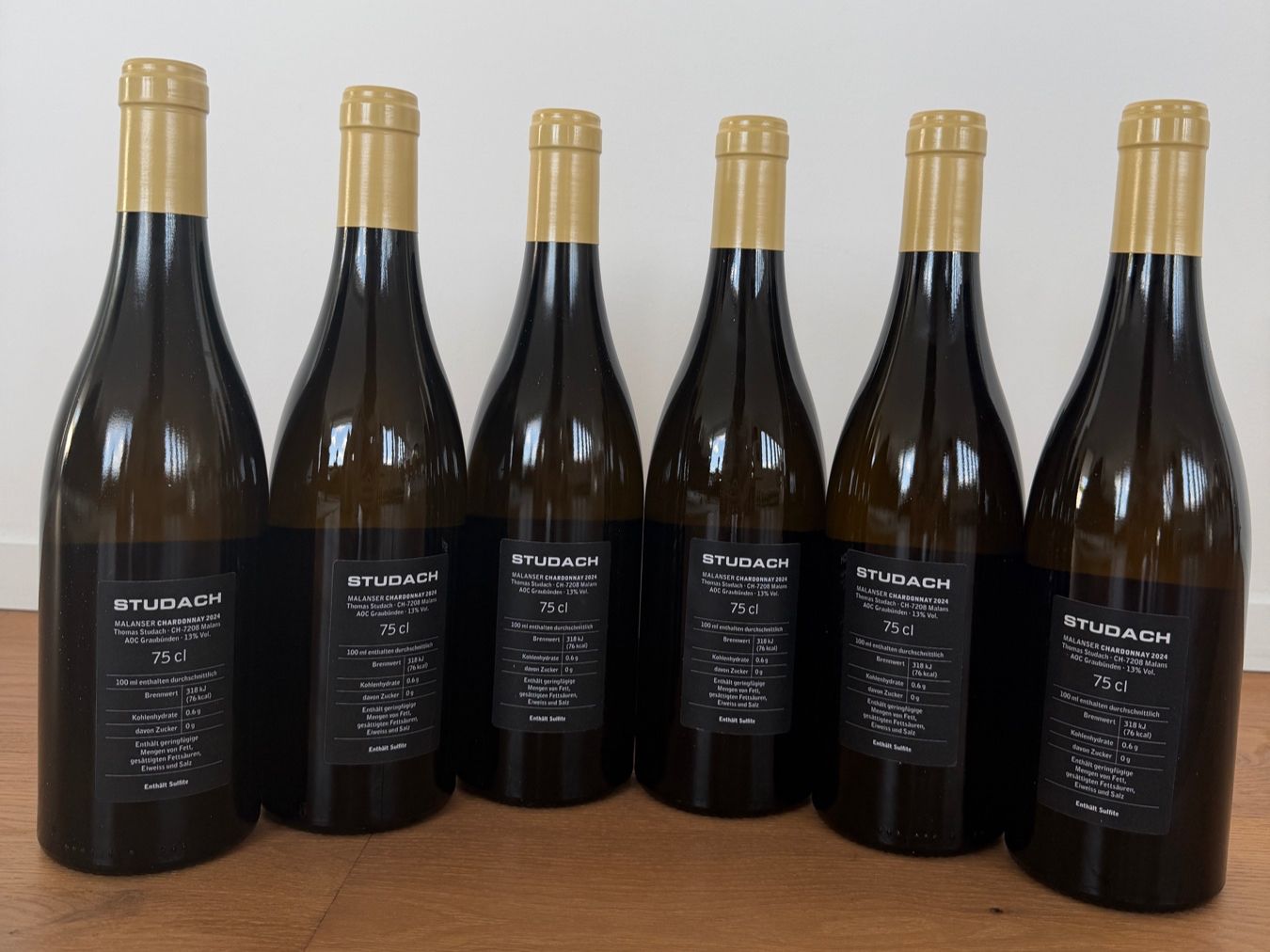 Studach Wein: Studach, Chardonnay 2024 - 1 Flasche – Gebraucht aus Steinhausen von jon_dc7h 2