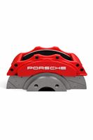 Porsche Stiftehalter Bremssattel Design mit Bremsscheibe