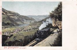 Die Brünigbahn bei Lungern