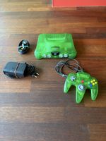N64 Konsole - jungle green - inkl. 1 Controller -Top Zustand