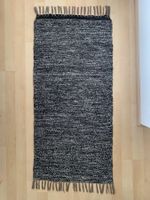 Liv Interior Sustainable Black & White Rug 150cm x 70cm