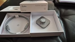 Oura Ring 4 Brushed Silver, Gr.8