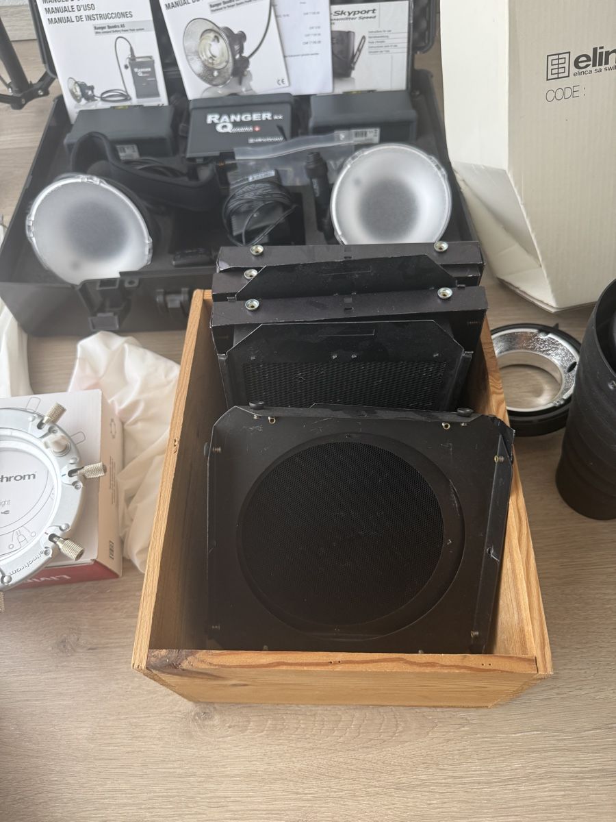 Laboratorio & Camera oscura: Elinchrom Ranger Quadra RX full studio – Usato da Domdidier venduto da fdecourt 3