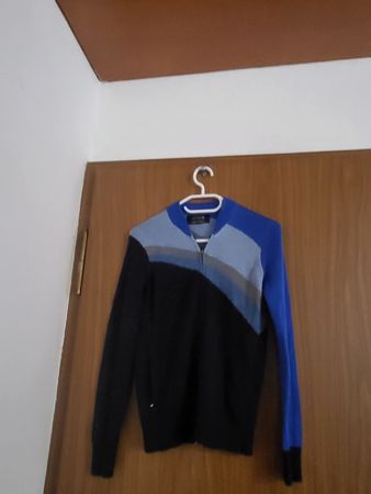 Cardigan Laine mélangée Brooks Brothers zippé, taille XS