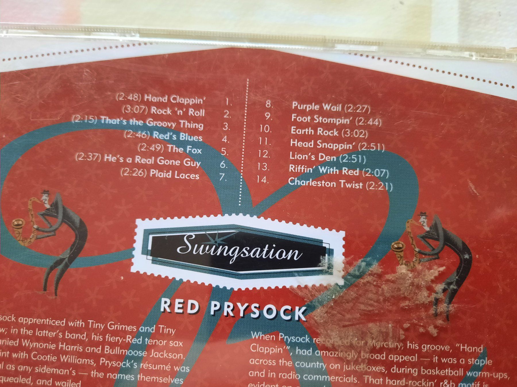 CD: CD Red Prysock - Swingsation – Usato da Pully venduto da bro_n52j 2