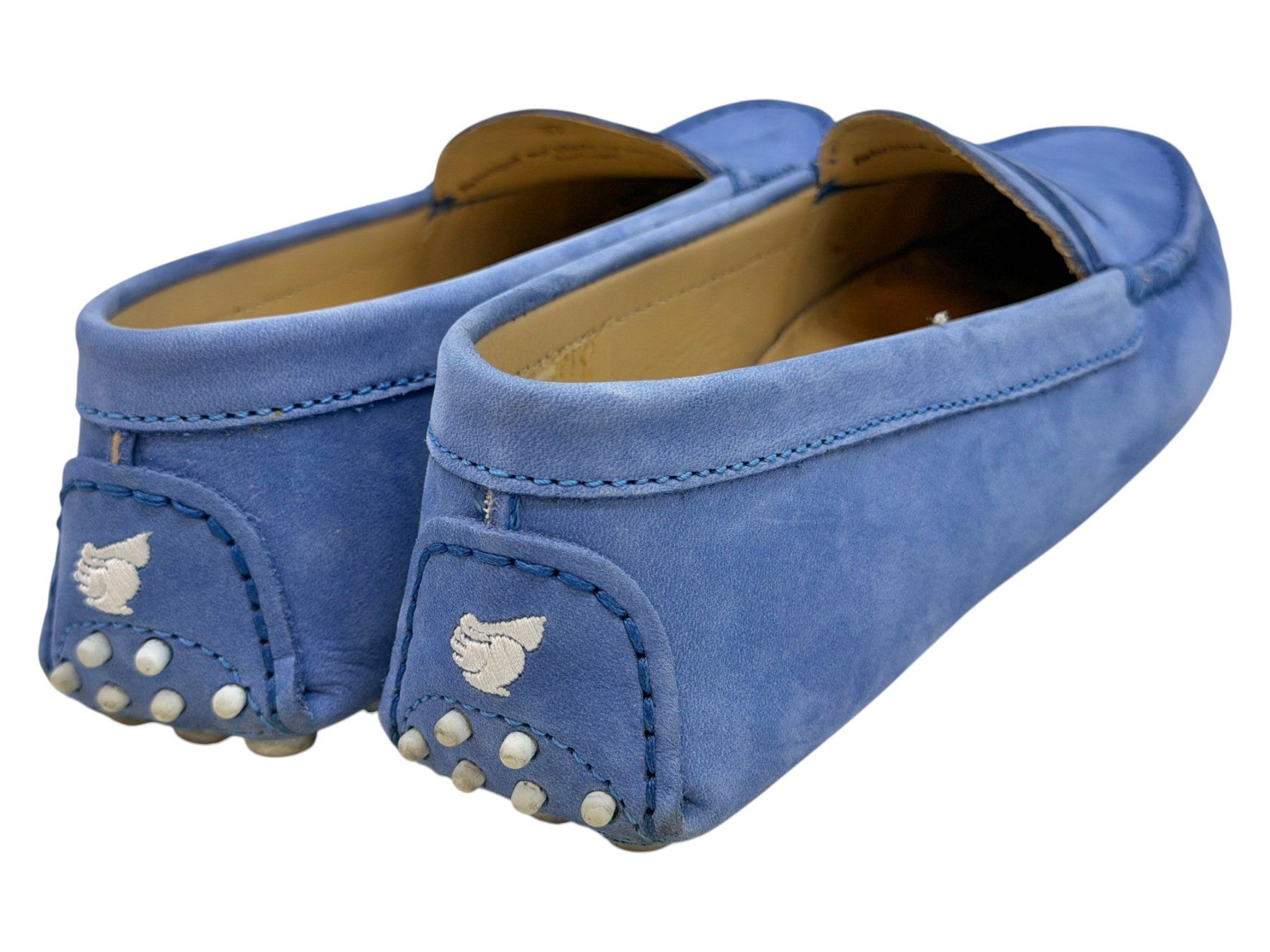Bobbies Scarpe da uomo: Mocassins Bobbies daim bleu. Pointure 37 – Usato da Cossonay-Ville venduto da PatineDuTemps 5